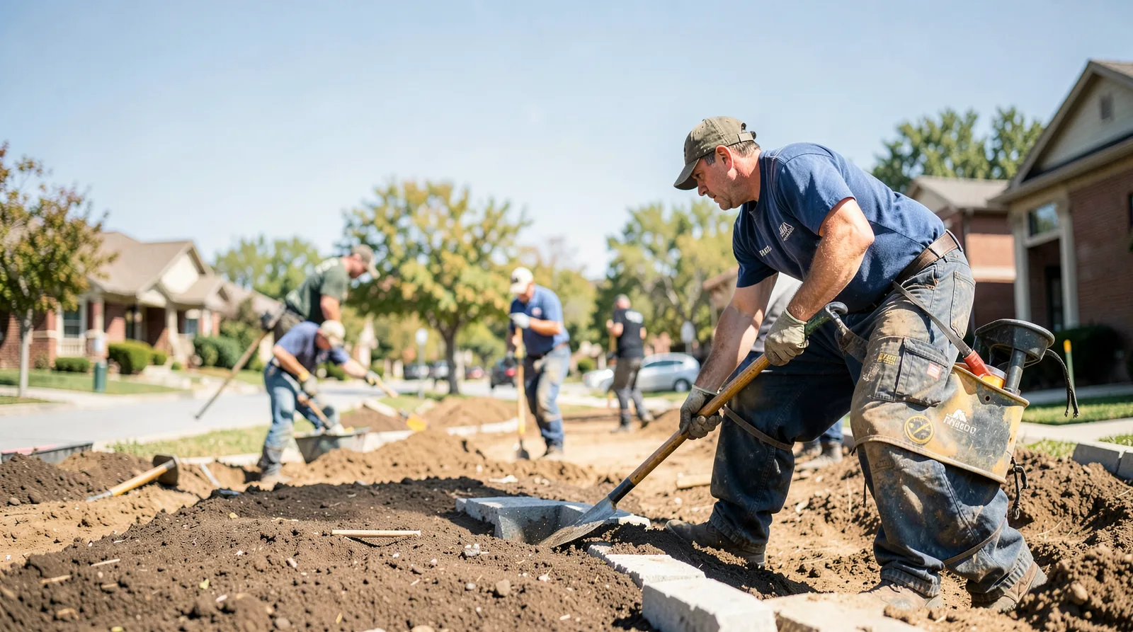 Retaining Wall Construction in Plymouth, NE